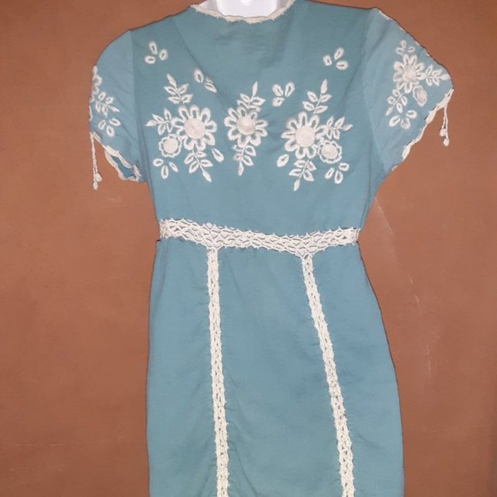 Double D Ranch Crochet Dress - Picture 4 of 4